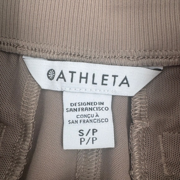 Athleta Pants Women Small Beige NEW Venice Flare High Rise Stretch Performance - Picture 8 of 14